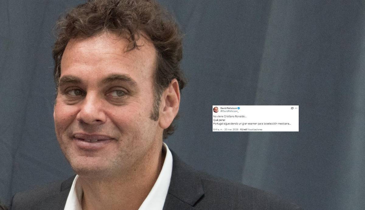 La reacción de David Faitelson al no de Cristiano Ronaldo a jugar en México y Messi también fue señalado
