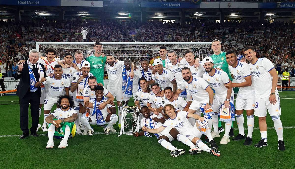 Las otras imágenes del festejo del Real Madrid: Homenaje brutal a Marcelo e Isco y la sorpresa que se llevó Bale
