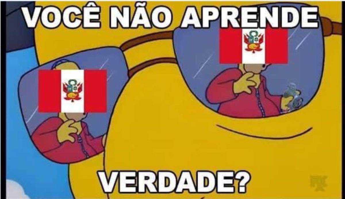 Los memes que calientan la final de la Copa América entre Brasil y Perú