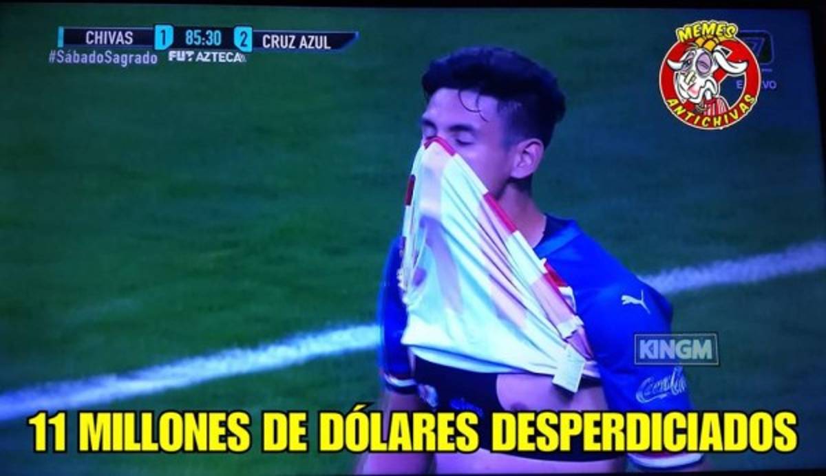 Liga MX: Como cada semana, los memes liquidan a Chivas 'galácticas' por la derrota ante Cruz Azul