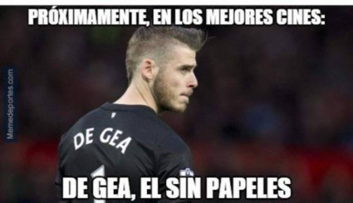 MEMES: Destrozan al portero David De Gea al que le llaman el nuevo Karius