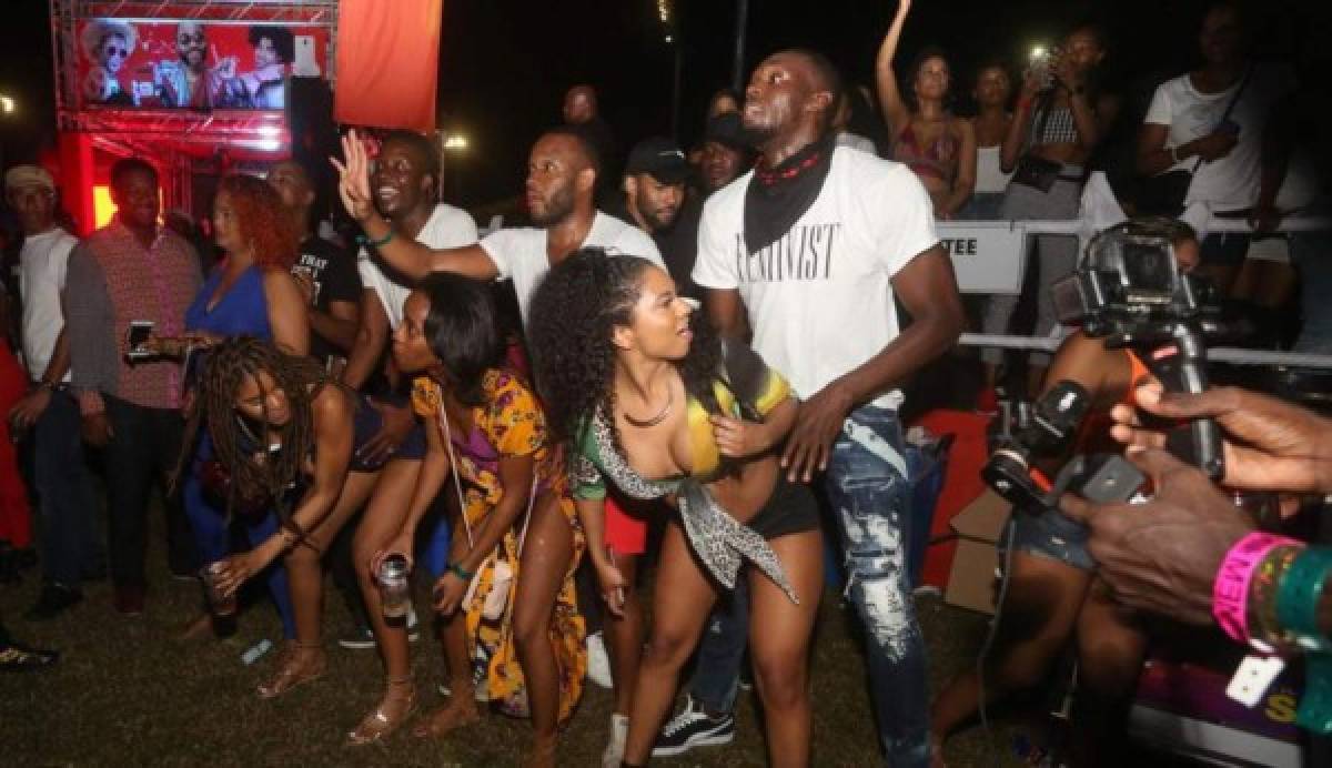 POLÉMICA: La desenfrenada fiesta de Usain Bolt en carnaval de Trinidad y Tobago