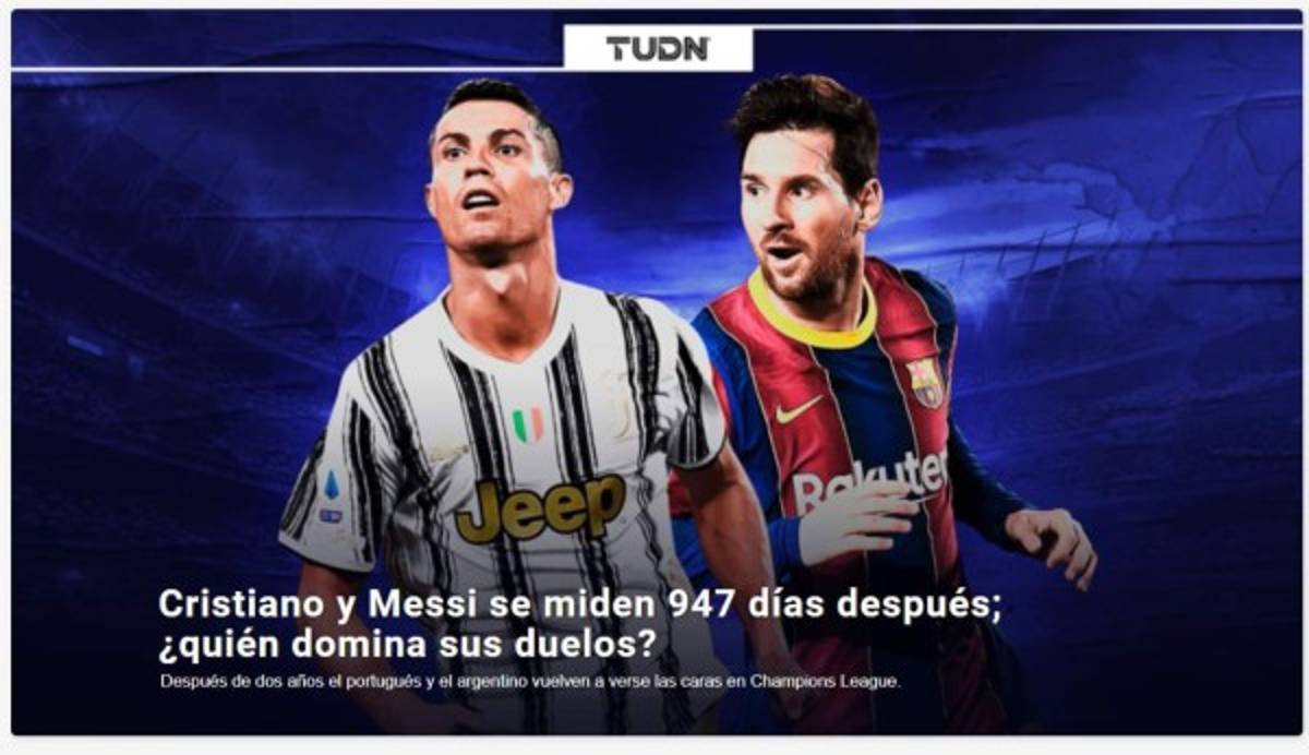Messi vs Cristiano, el duelo esperado en Champions League y lo que dicen los medios por el mundo