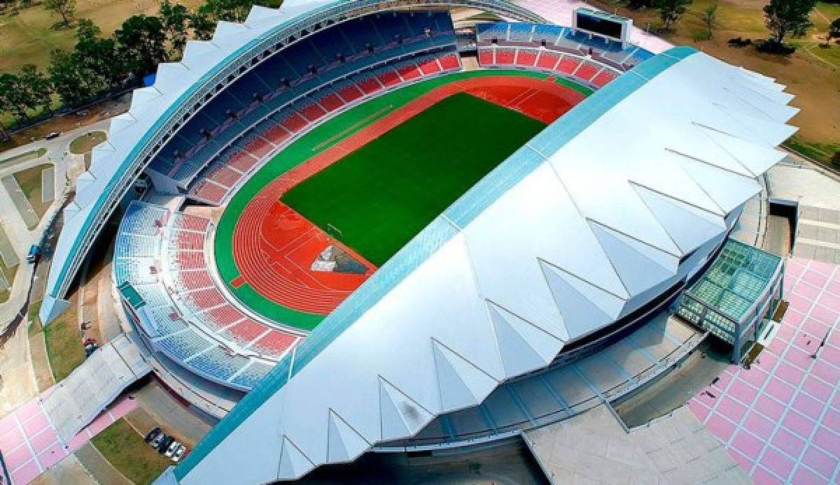 ¡LINDO! Así luce la cancha del estadio de San José donde jugará Olimpia