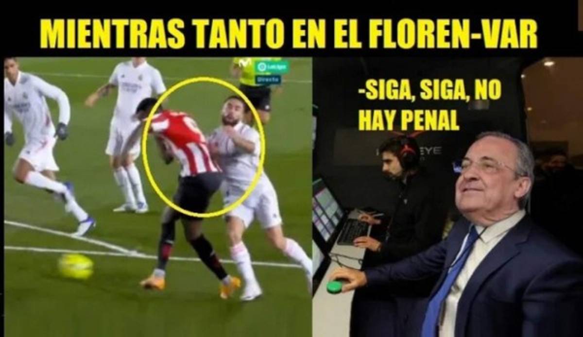 El 'Floren-var': Los memes destrozan al Real Madrid tras el triunfo ante el Athletic en LaLiga
