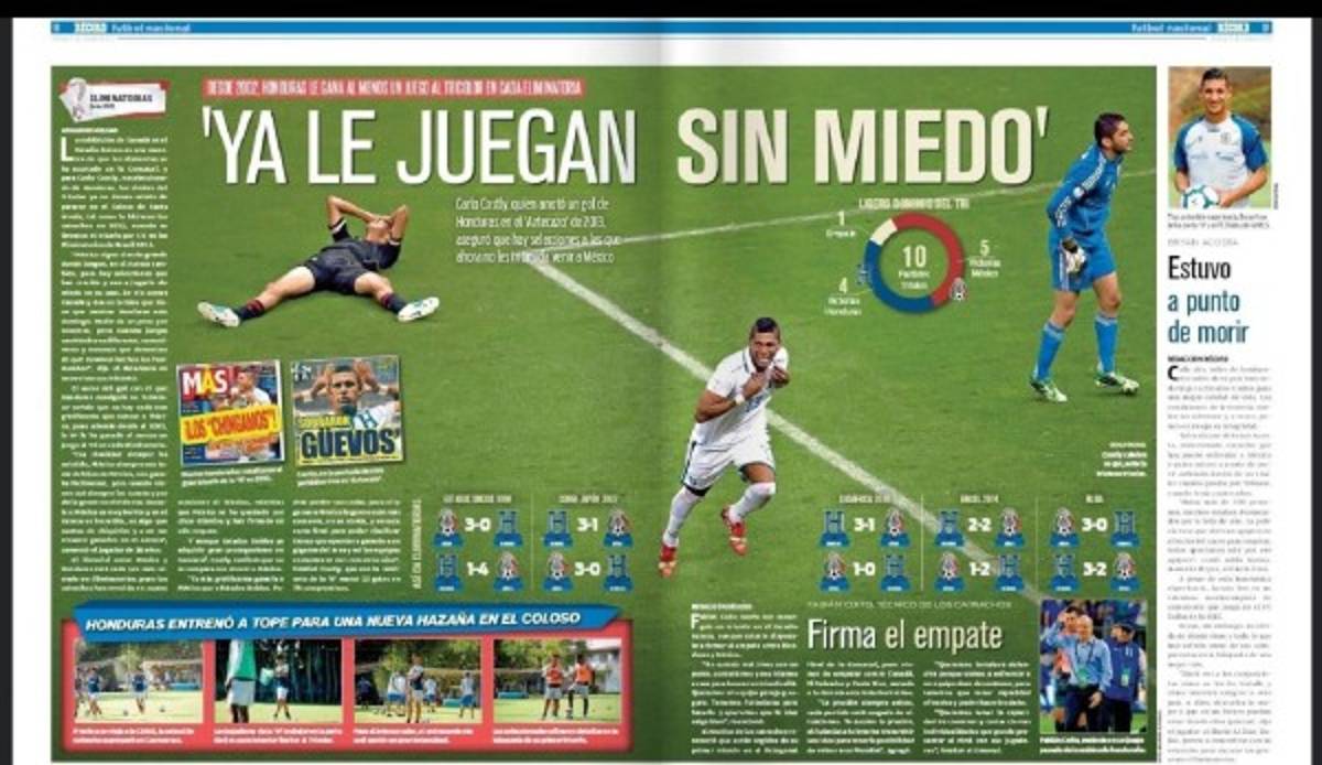 'El Tri va a sufrir y ya juegan sin miedo': Así calienta la prensa de México el duelo contra Honduras ¿Otro Aztecazo?   