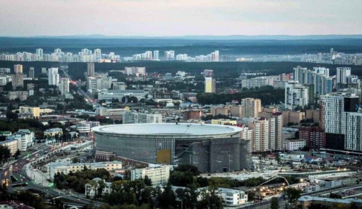 Ekaterimburg Arena, el estadio más raro del Mundial de Rusia 2018