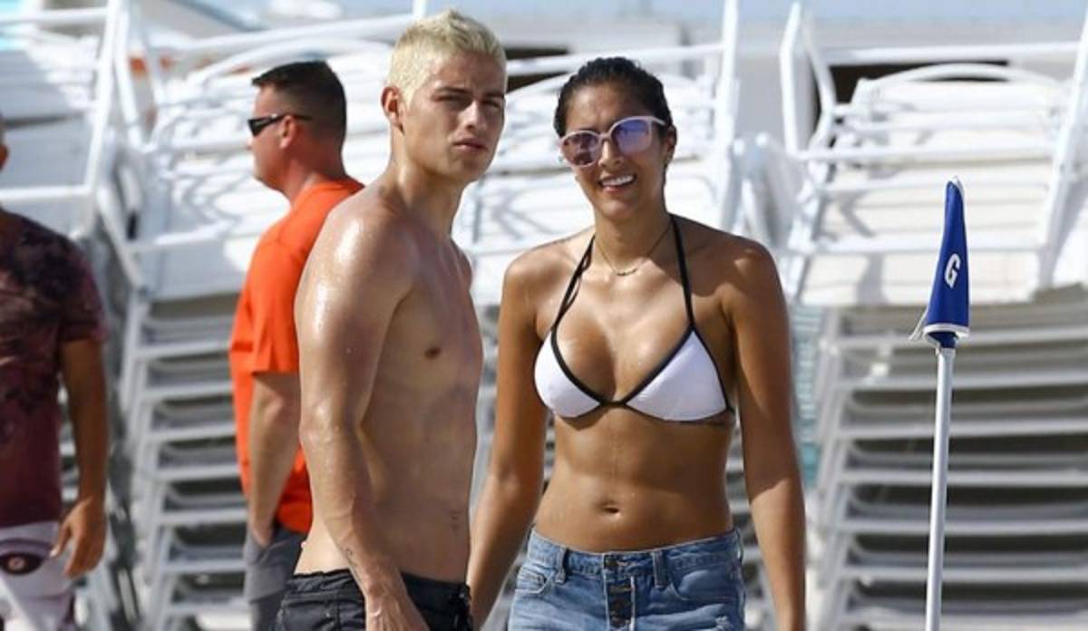 Las divertidas vacaciones de James Rodríguez en familia  
