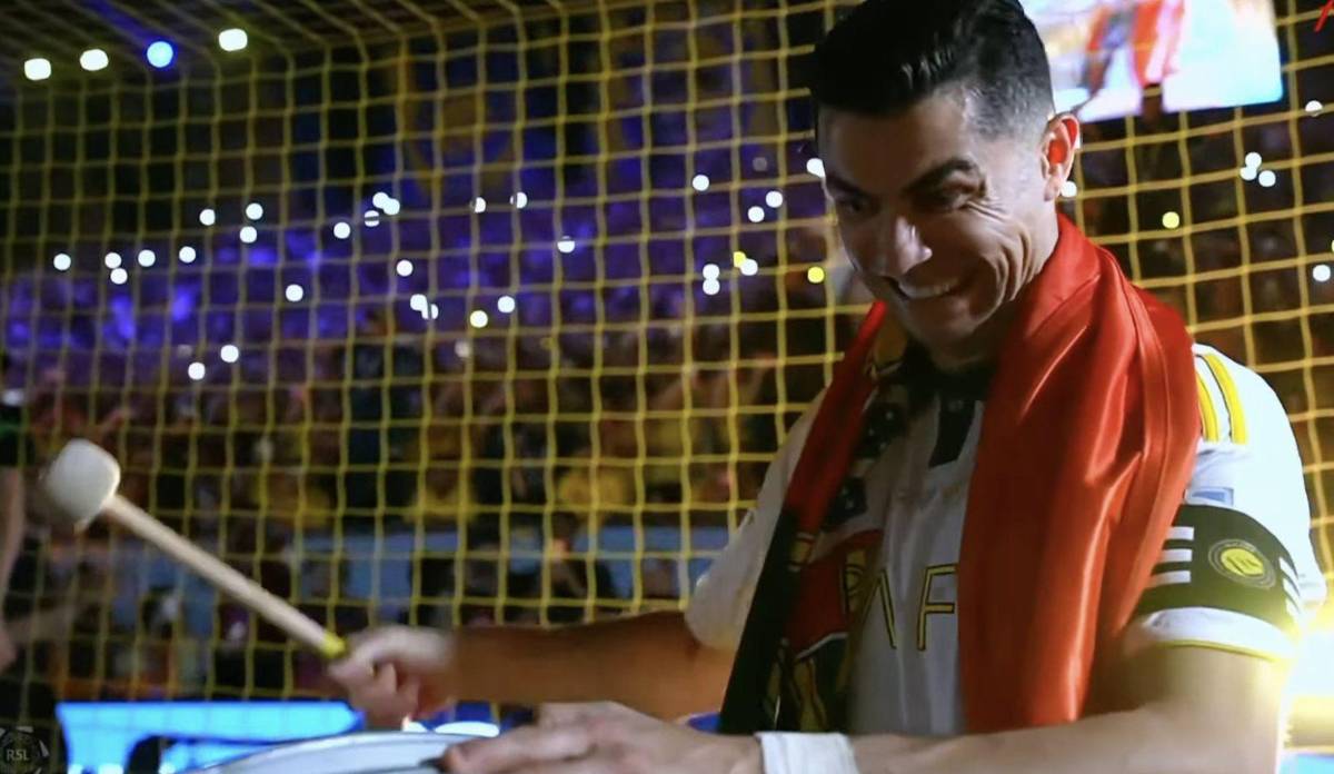 Cristiano Ronaldo se exhibió y lloró: así festejó CR7 su primer título en Arabia
