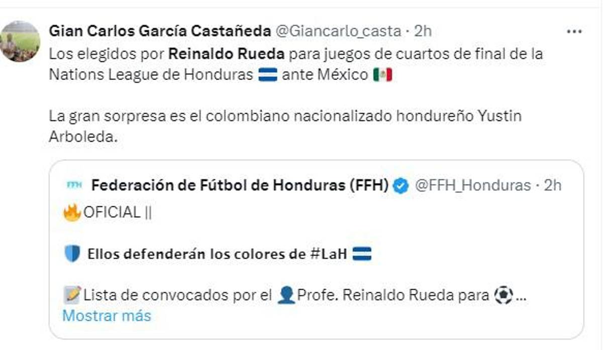 Así reaccionó la prensa a la convocatoria de Reinaldo Rueda para el Honduras-México: críticas por descartes y Quioto