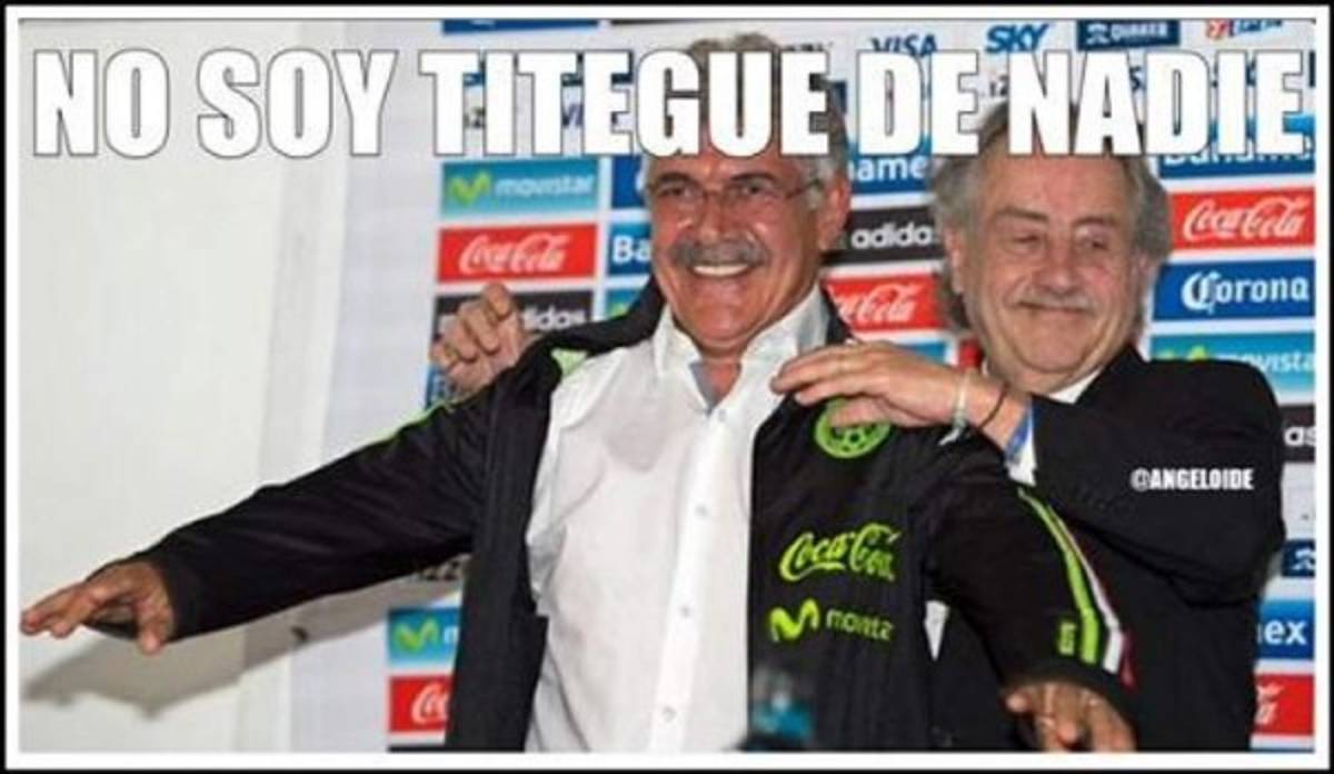 Los mejores memes de la presentación el Tuca como DT de México
