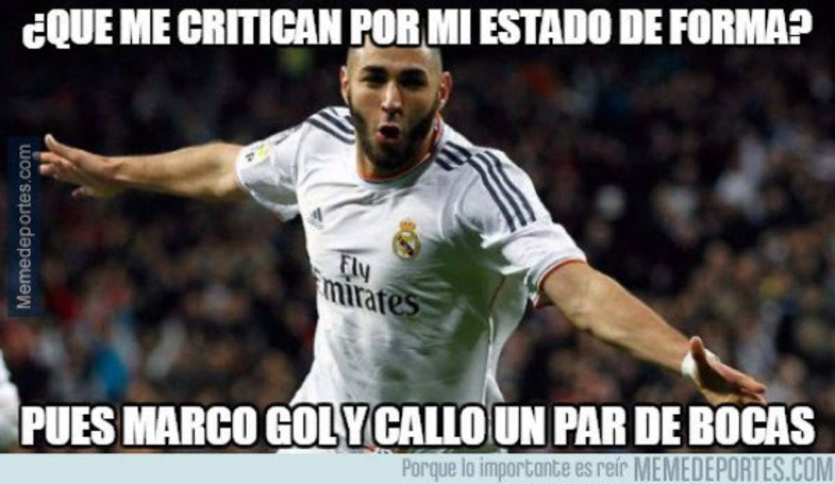 ¡Ni goleando lo perdonan! Los memes se reactivan para Benzema tras Las Palmas-Madrid