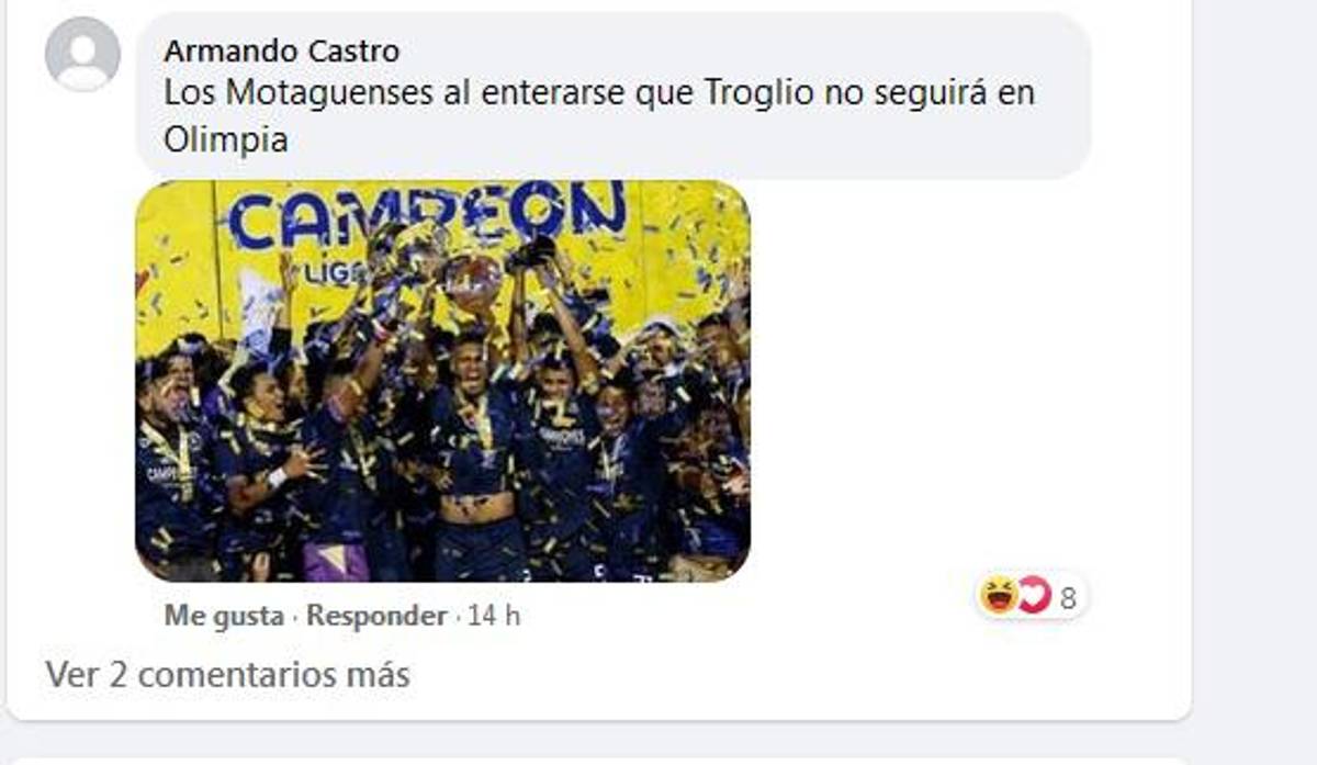 Los tremendos memes del adiós de Pedro Troglio del Olimpia donde no perdonan a Motagua