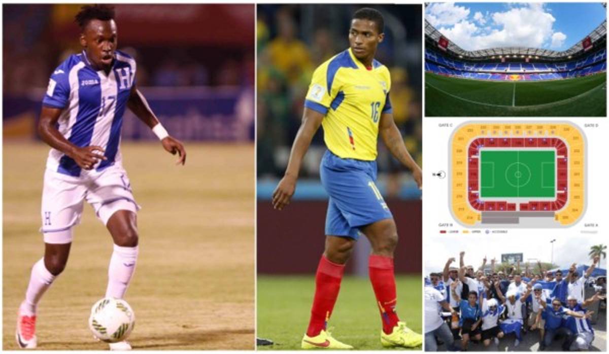 Honduras y Ecuador se enfrentarán con un clima frío y ante 25 mil aficionados