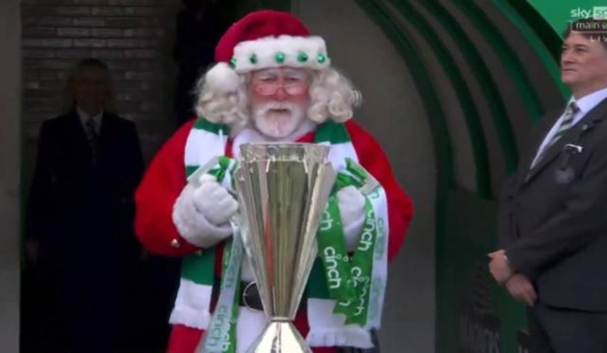 ¿Por qué llegó Santa Claus? Locura de Luis Palma con el título de campeón del Celtic y monumental adiós a Joe Hart