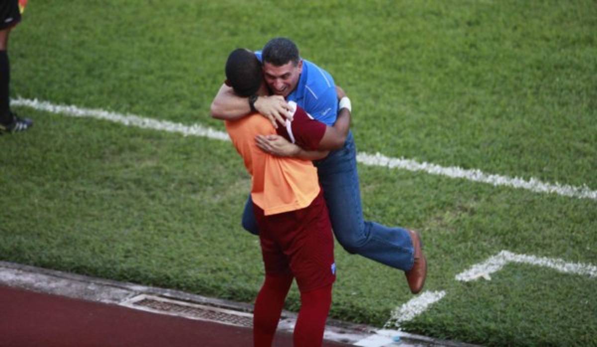 Fotos: Luis Suárez vuelve al estadio Olímpico, un lugar donde vivió grandes momentos con Honduras