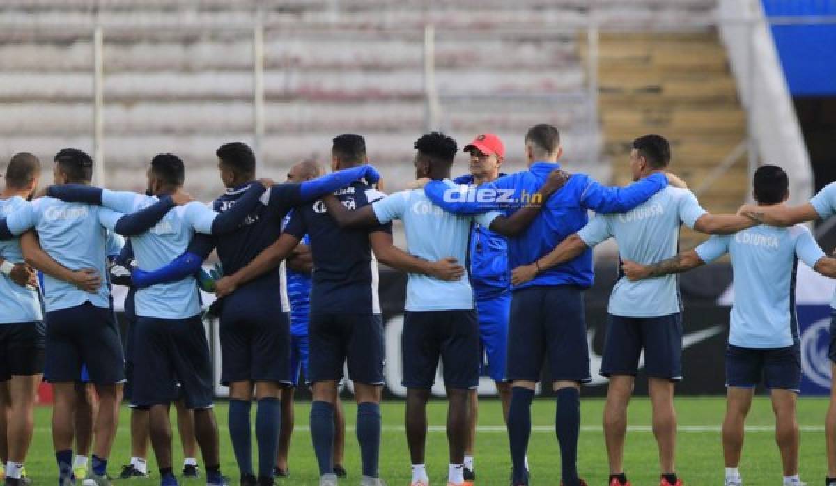 Fotos: Mensajes de motivación, risas y frío previo a la Gran Final Motagua-Saprissa