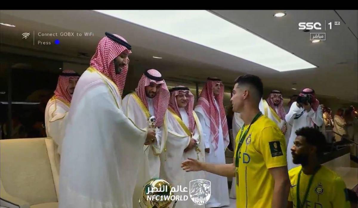 El tremendo llanto de Cristiano, el jugador que fue regañado por Ronaldo y el gesto del luso tras perder la final con Al Nassr