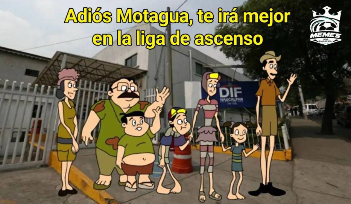 No se salva nadie: los crueles memes contra Motagua ante la crisis que vive en Clausura 2023 y se viene Olimpia