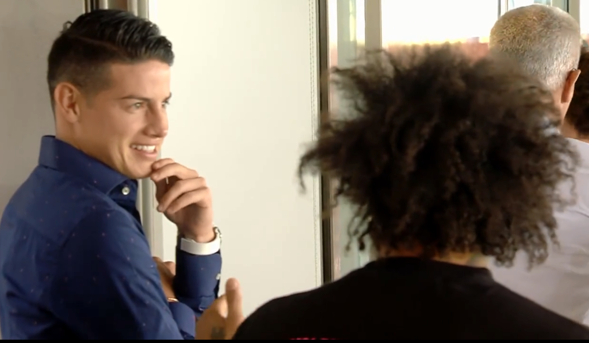 Así fue el reencuentro de James Rodríguez y Marcelo en el Olympiacos... ¡y la mala noticia que recibió sin haber debutado!