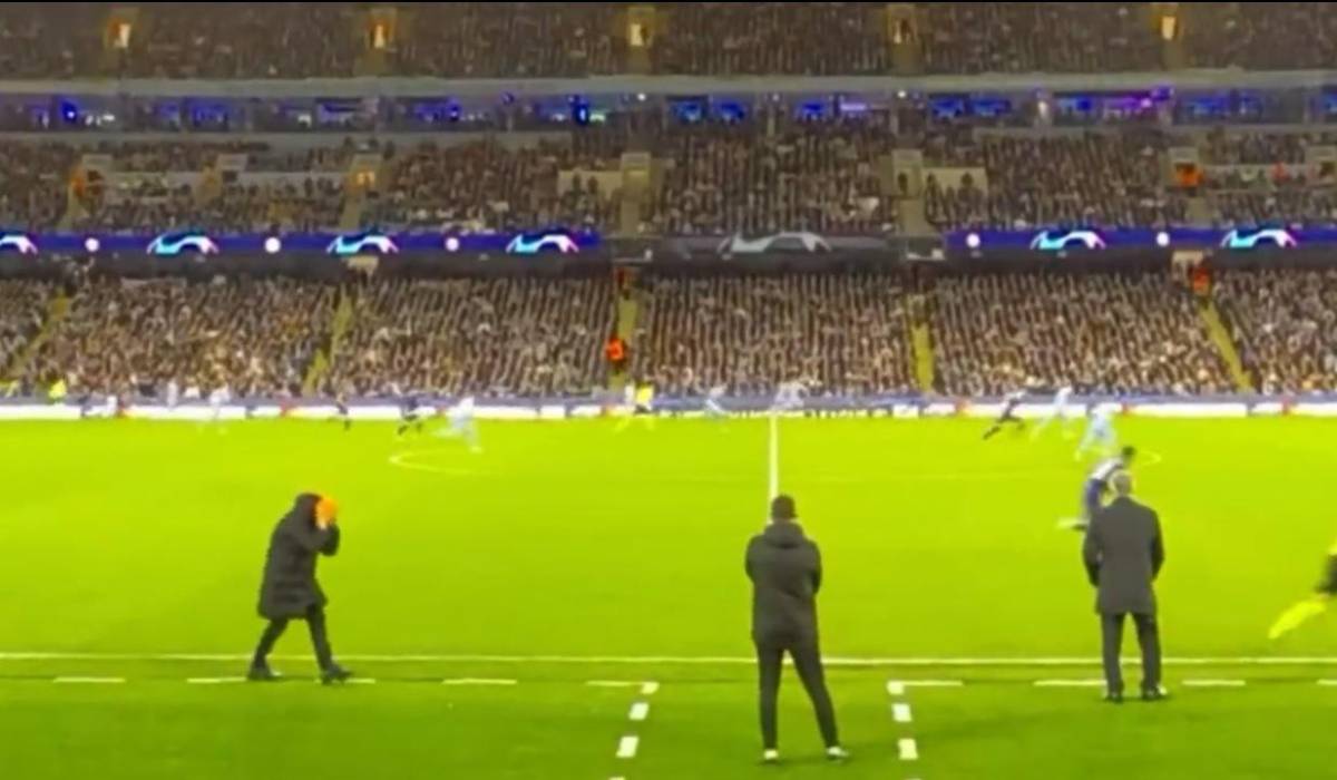 No se vio en TV: La viral reacción de Pep Guardiola ante la corrida de Vinicius y el penal a lo Panenka de Benzema