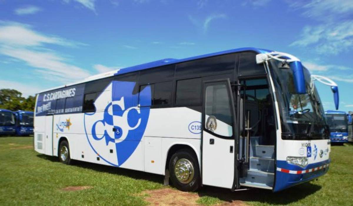 Los autobuses más icónicos de los clubes centroamericanos