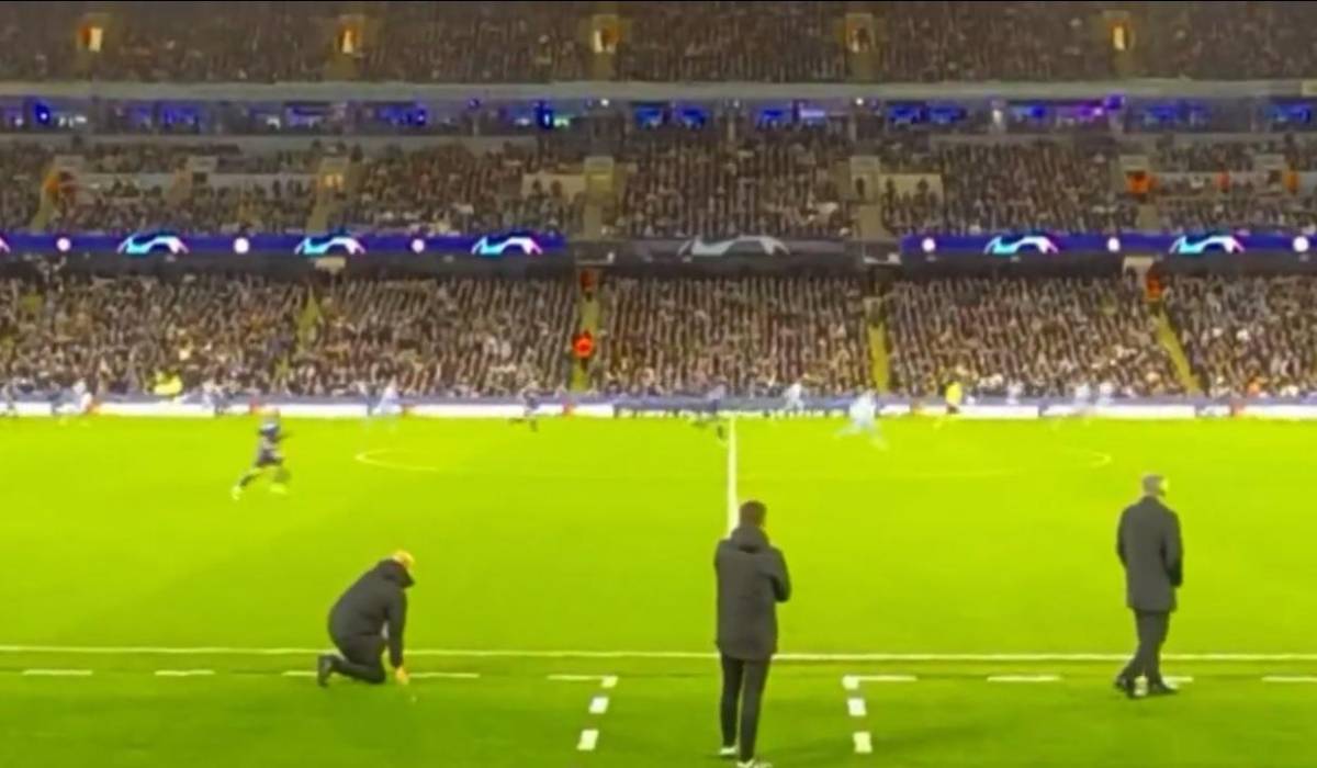 No se vio en TV: La viral reacción de Pep Guardiola ante la corrida de Vinicius y el penal a lo Panenka de Benzema