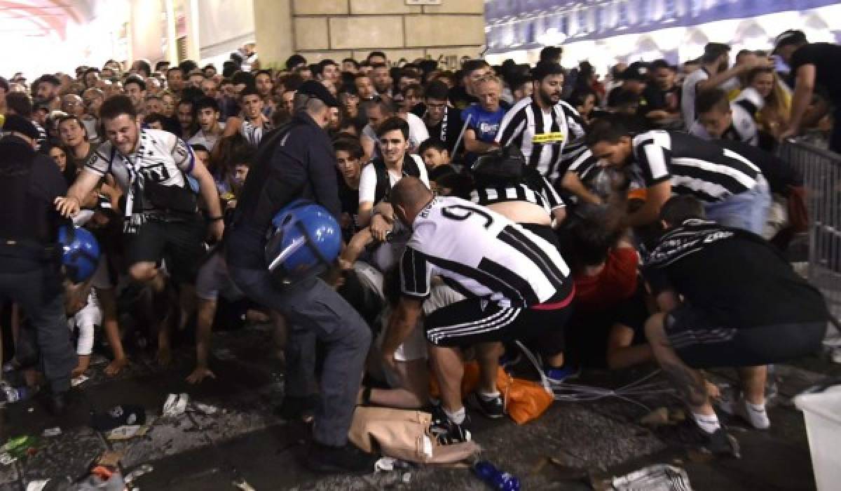 Explosión en Turín provoca estampida y deja varios aficionados de la juve heridos