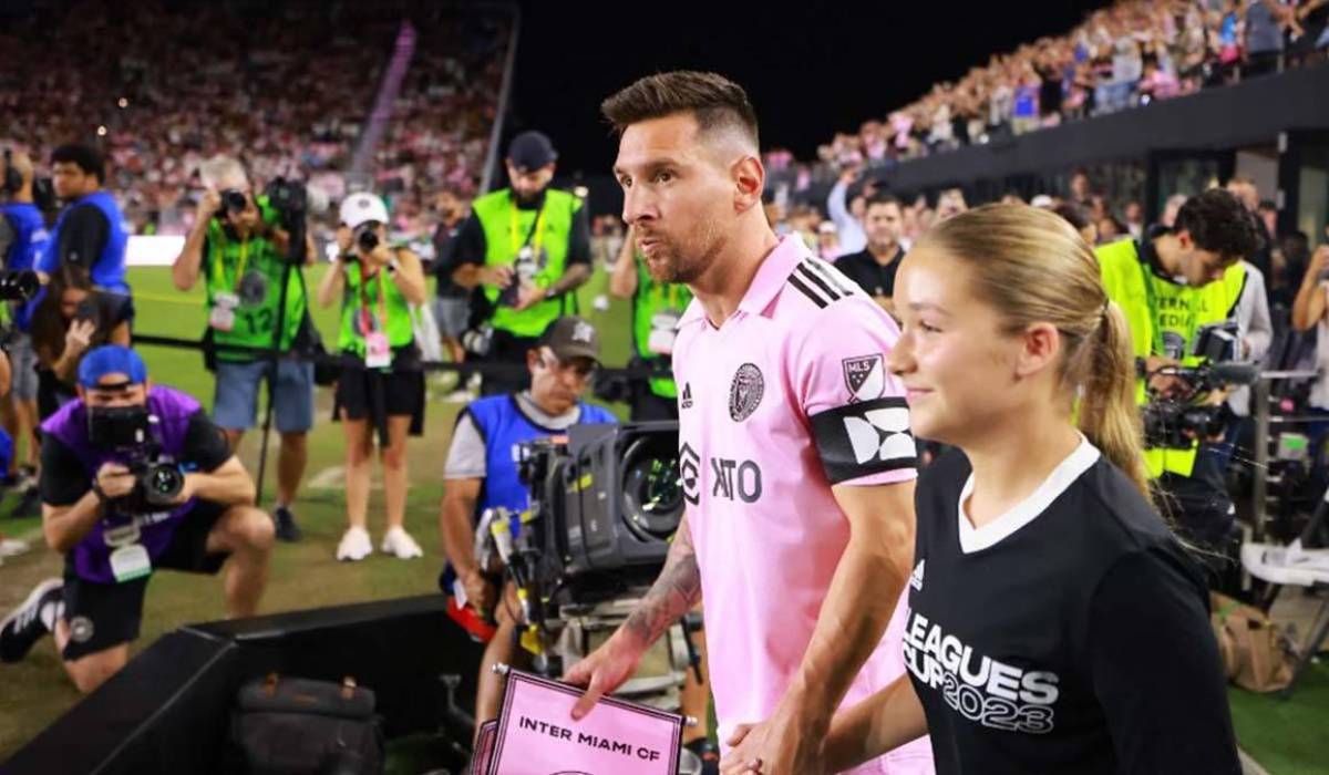 El gesto de Messi con la hija de Beckham, el invitado especial y la otra celebración de Marvel con el Inter de Miami