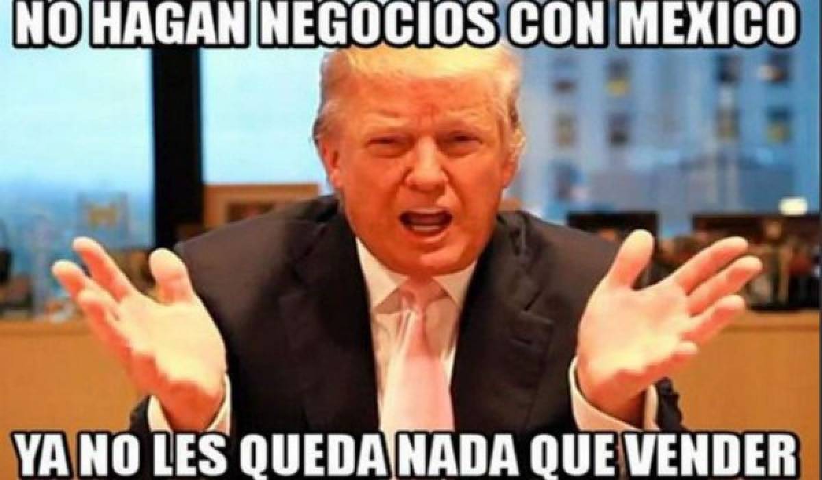 MEMES: Donald Trump, 'protagonista' y 'burla' tras el México-Estados Unidos