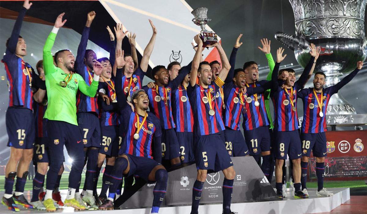 ¡Baile azulgrana! Barcelona conquista la Supercopa de España tras vencer a un anémico Real Madrid en Arabia Saudita