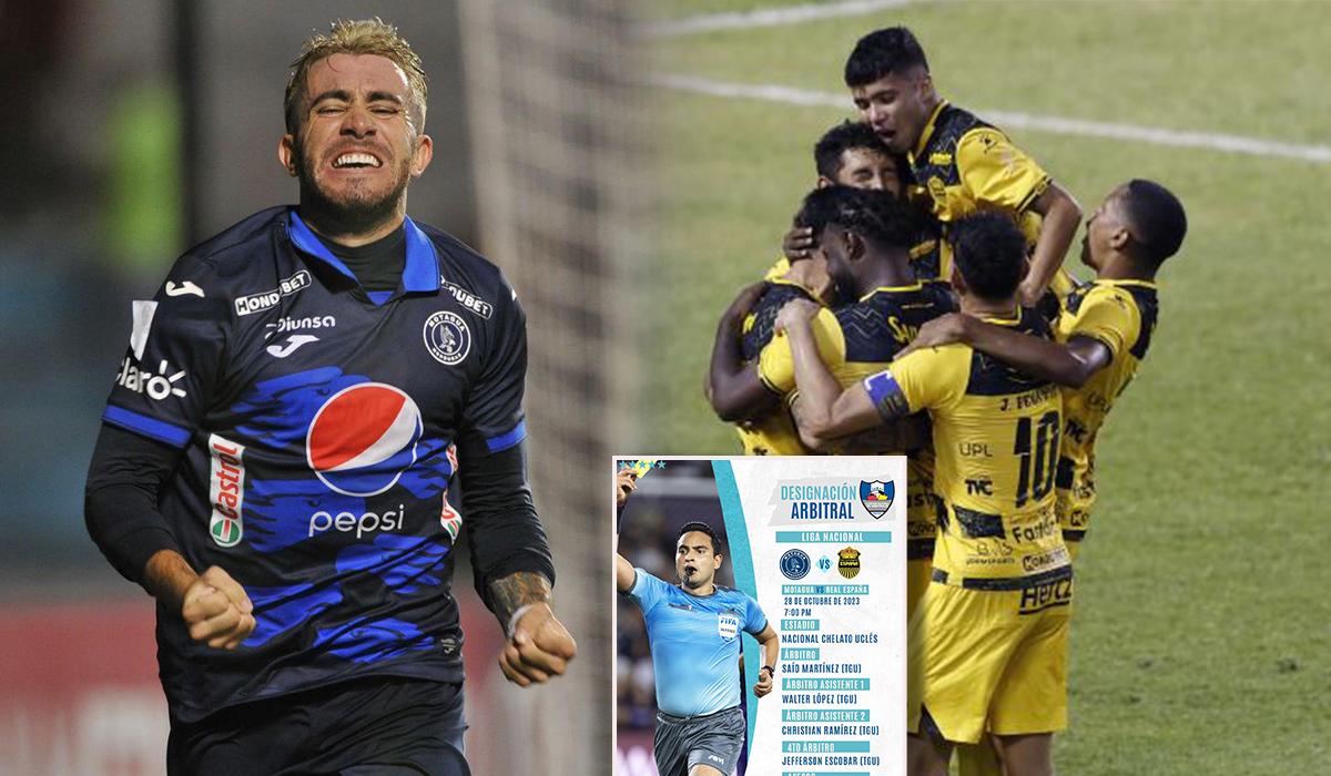 De pitarle a Cristiano Ronaldo a dirigir el Motagua-Real España: confirmado el árbitro para el clásico en el Nacional