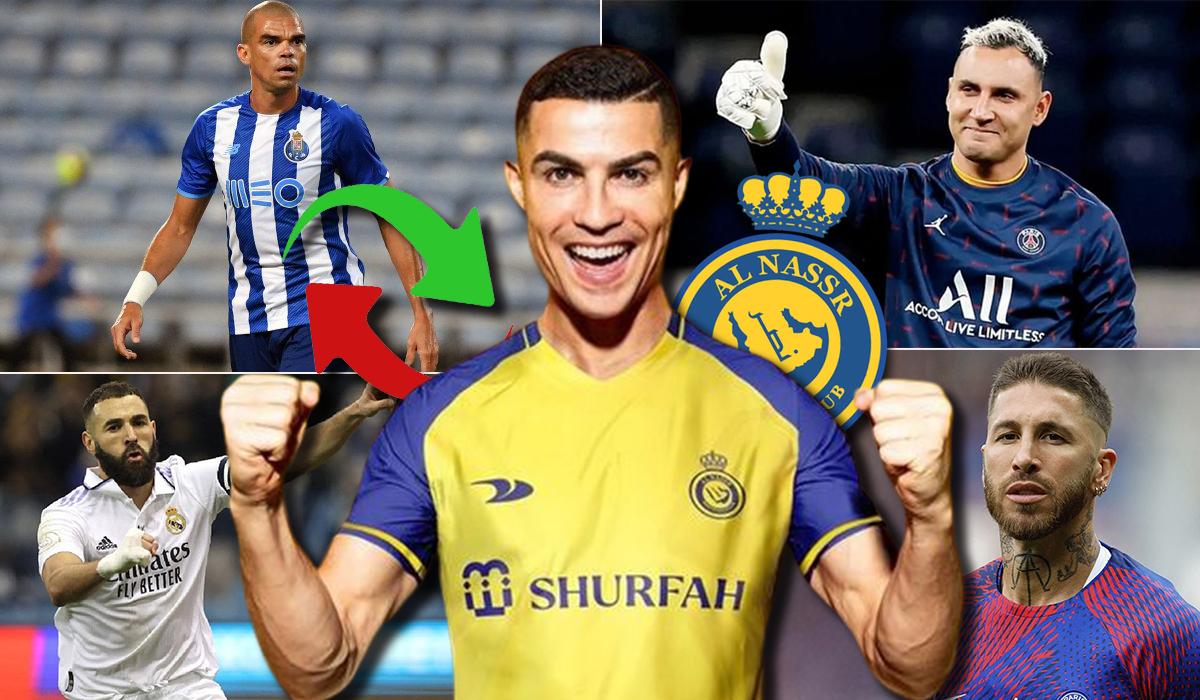 ¿Real Madrid 2.0? La lista de fichajes de peso que desea concretar el Al Nassr; Cristiano lo pidió y el crack del Barcelona
