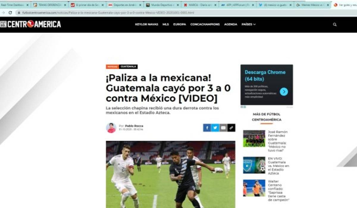 Amistoso insípido y la respuesta de Martino: La prensa de México tras la goleada a Guatemala