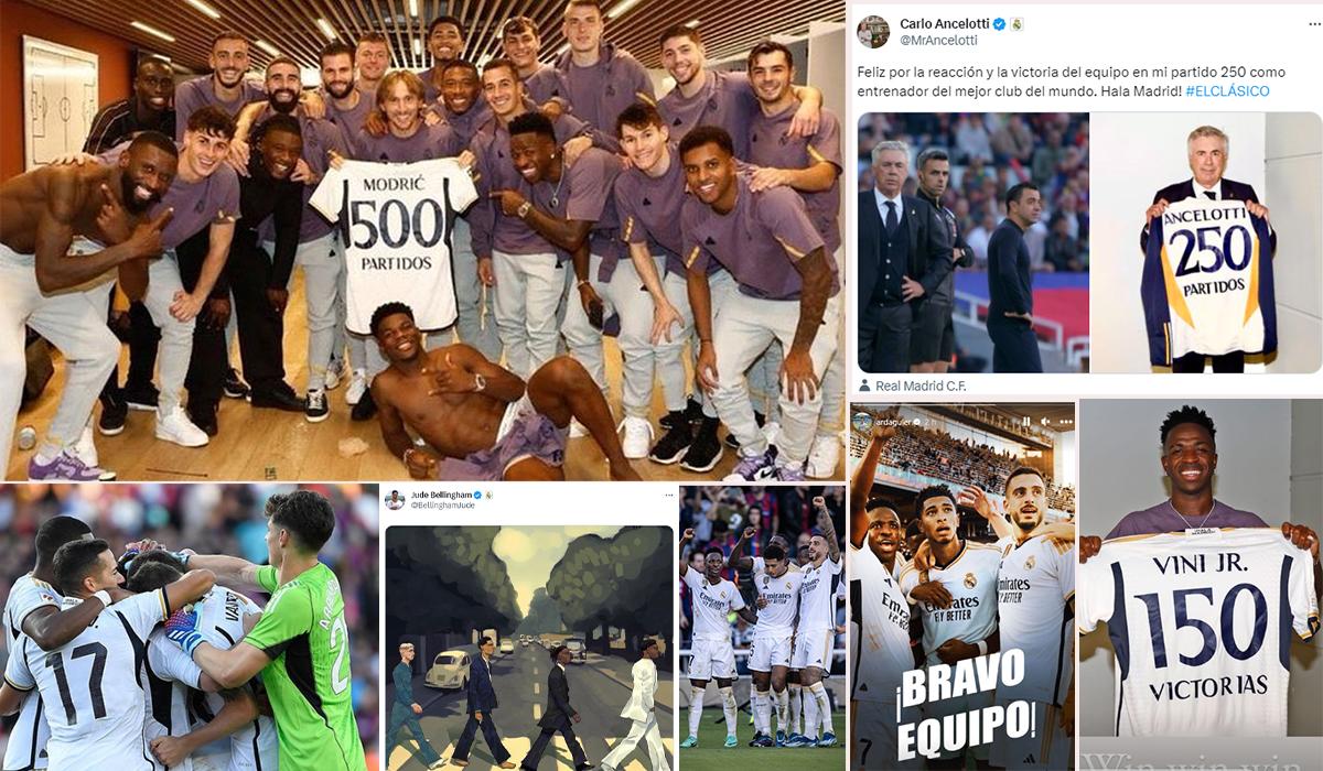 “Nueva era”: así reaccionan los futbolistas del Real Madrid tras batir al Barcelona y Modric agiganta su leyenda