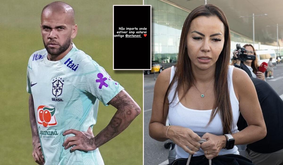 La publicación de Dani Alves desde la cárcel y su exesposa responde con un comunicado: “Sorprendió a todos”