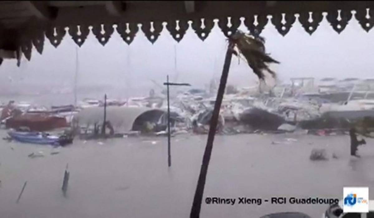 ALARMANTE: Hucarán Irma causa destrucción en las islas del Caribe