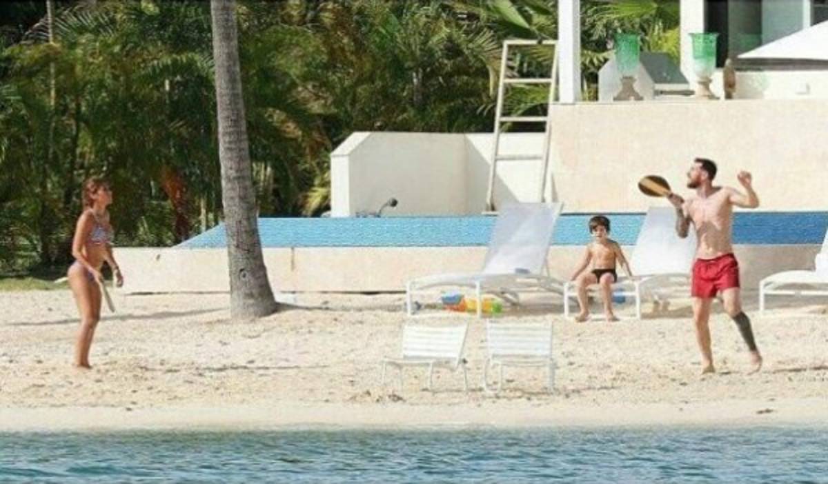 Así fue la luna de miel de Messi y Antonella Rocuzzo en Antigua y Barbuda