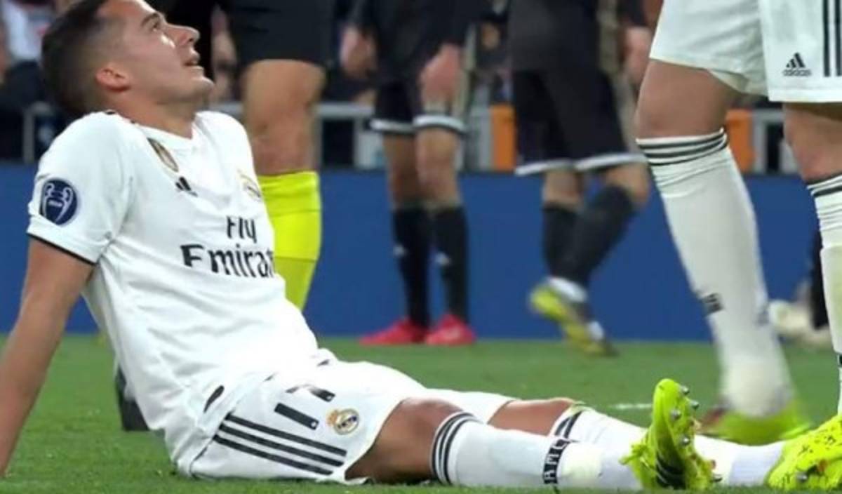 NO SE VIO EN TV: El desconsuelo de los futbolistas del Real Madrid y el jugador del Barcelona en el Bernabéu