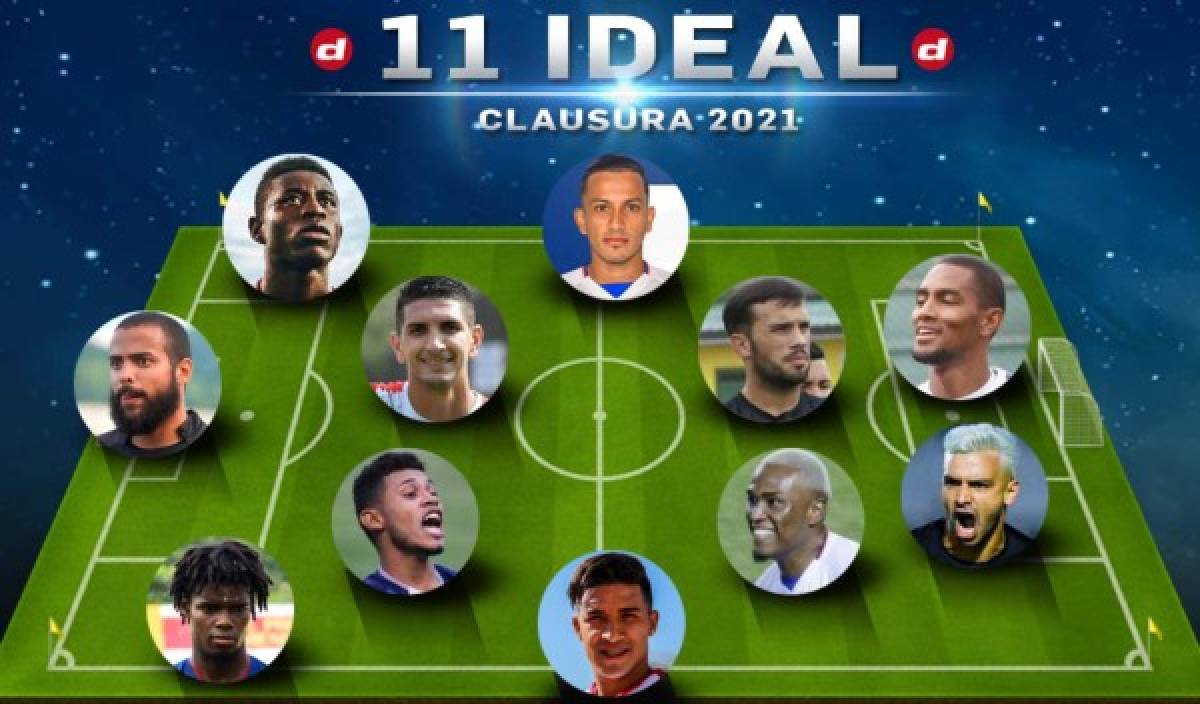 ¡Con dominio del Olimpia! Los futbolistas que más destacaron en el Clausura 2021 y forman el 11 ideal