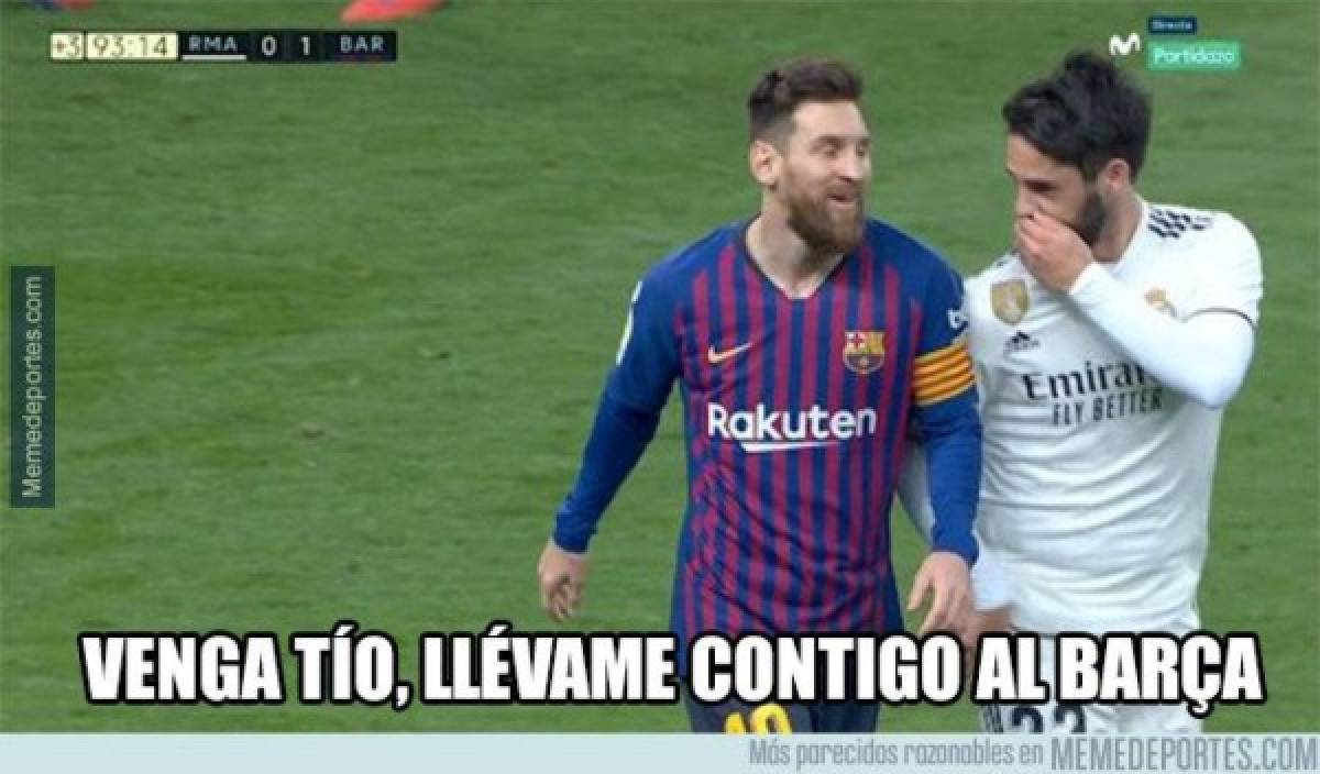 ¡Hasta Shakira! Los memes siguen masacrando al Real Madrid tras perder el Clásico