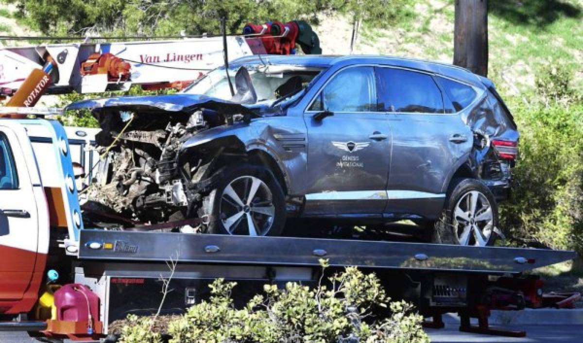 Tiger Woods: Imágenes impactantes de su accidente y rescate en Los Ángeles, Estados Unidos