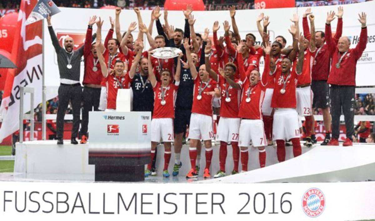 ¡El Bayern Munich celebró su título con victoria en Alemania!