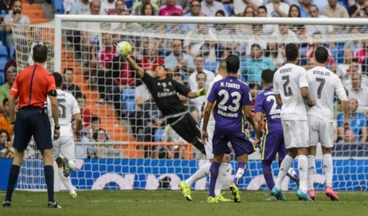 Las mejores atajadas de Keylor Navas en el Real Madrid