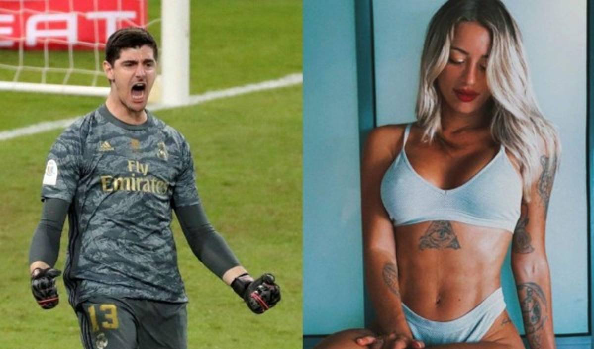 Aseguran que tiene una relación amorosa con Courtois y Mayka explota: 'No conozco a este señor'  