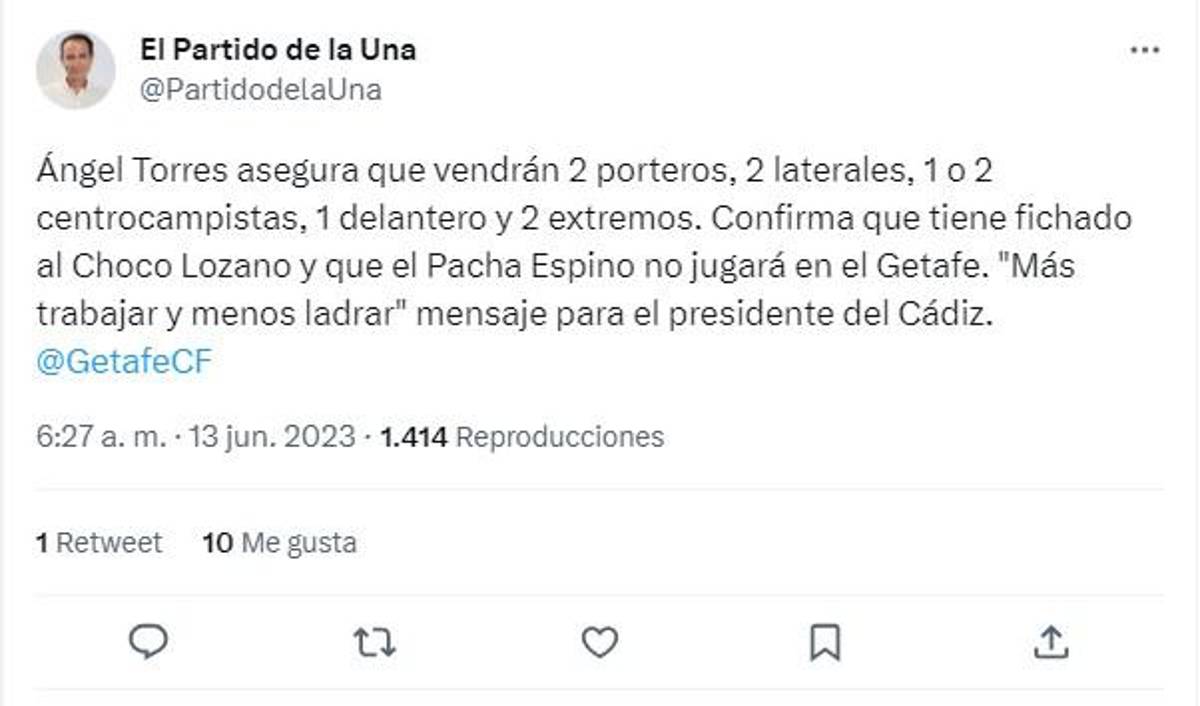 Lo que dice la prensa de España sobre el fichaje del Choco Lozano por el Getafe: “Jugador de rendimiento irregular, pero...”