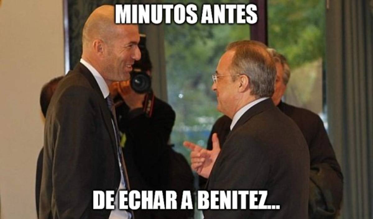 MEMES: Fuertes burlas contra Rafa Benítez y Real Madrid
