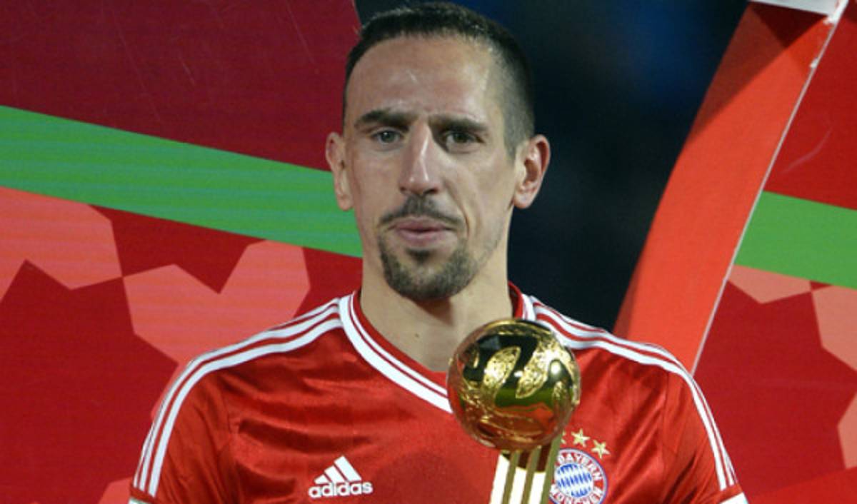 Franck Ribery, elegido 'hombre del año” por revista Kicker