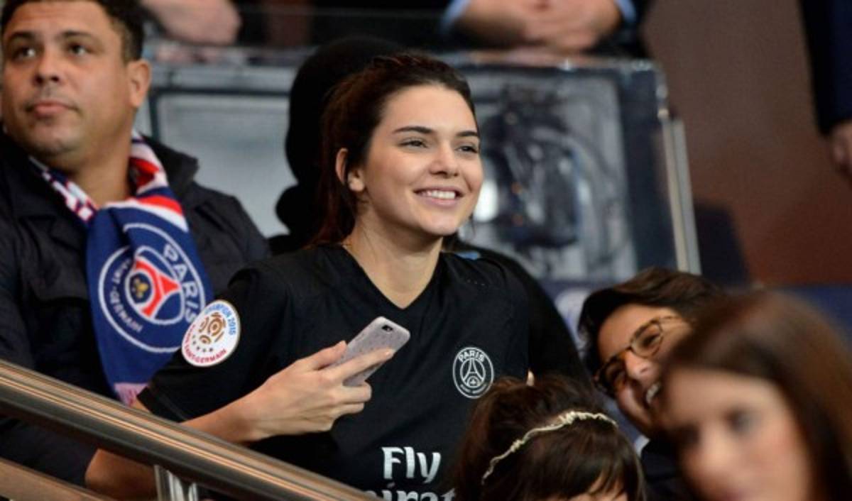 Kendall Jenner, la aficionada más sexy del PSG de Neymar