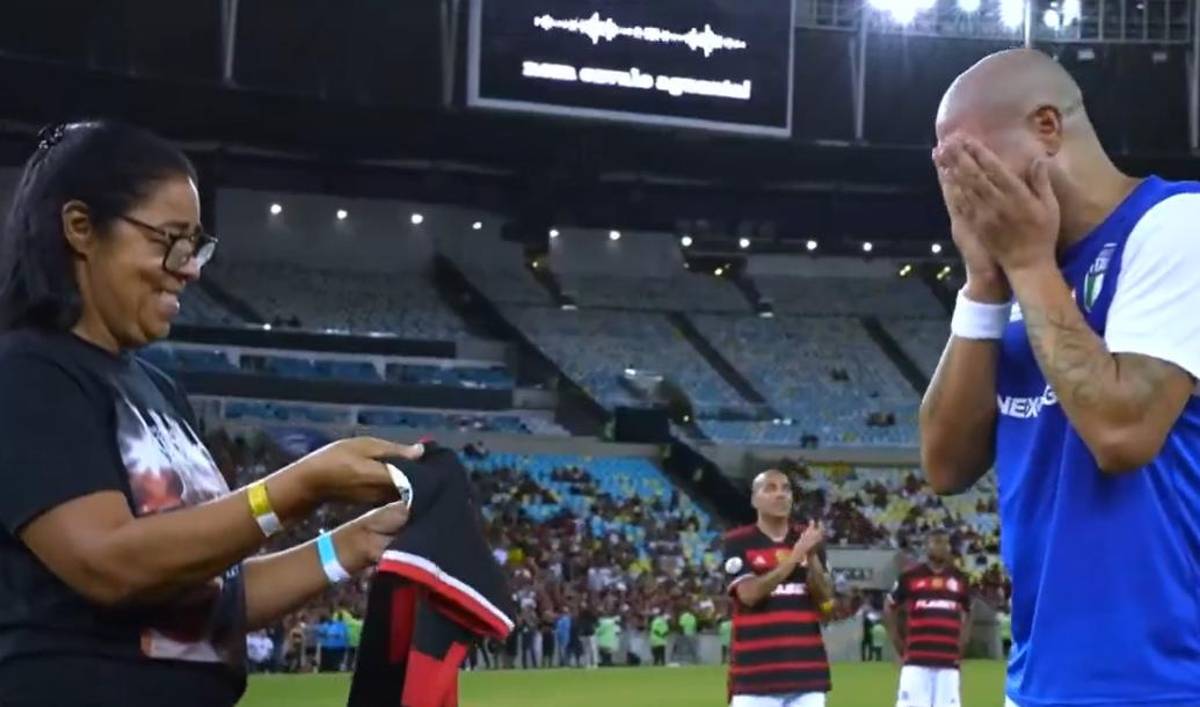 Así fue la despedida de Adriano: se ‘quiebra’ tras escuchar un mensaje de su padre fallecido y el reencuentro con Ronaldo